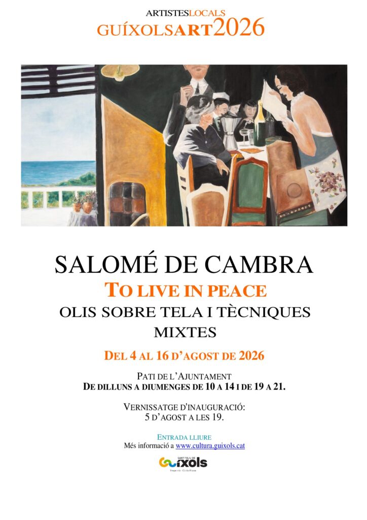 TO LIVE IN PEACE DE SALOMÉ DE CAMBRA