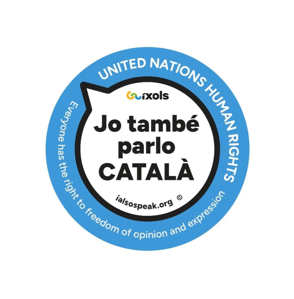Jo també parlo català · jo també aprenc català